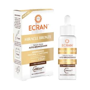 ECRAN Miracle bronze Sérum facial auto-bronceador con resultados desde el primer día 30 ml.