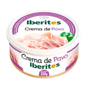 IBERITOS Crema de pavo 250 g