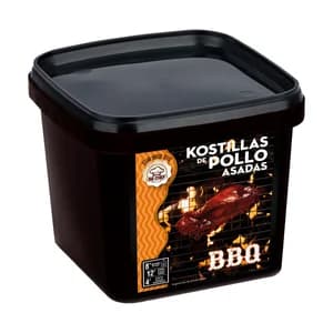 BG CHEF Kostillas de pollo bbq Steak House Style 500 g.