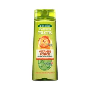 FRUCTIS Champú fortificante para cabello frágil con tendencia a caerse FRUCTIS Vitamin force de Garnier 360 ml.