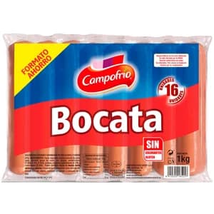CAMPOFRÍO Salchichas hot dog new yorker 1 kg.