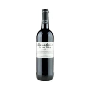 MONASTERIO DE LAS VIÑAS Vino tinto roble con D.O.P Cariñena MONASTERIO DE LAS VIÑAS botella de 75 cl.