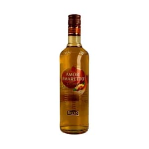 RIVES Licor de almendra amor amaretto sin alcohol RIVES botella de 70 cl.