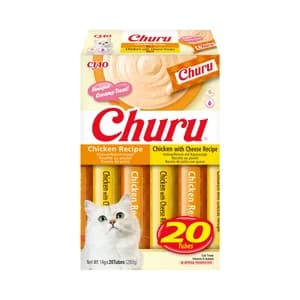 CHURU Snack de gato líquido pollo 20 X 14g