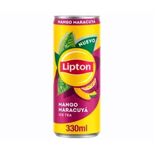 LIPTON Bebida té de mango lata 330 ml.