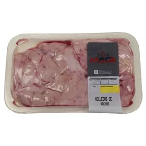 Bandeja con mollejas de vacuno MECA