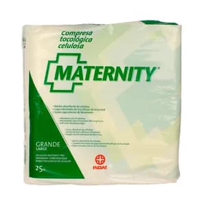 MATERNITY Compresas tocológicas de celulosa MATERNITY 20 uds