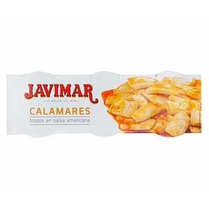JAVIMAR Calamares trozos en salsa americana 3 x 55 gr.