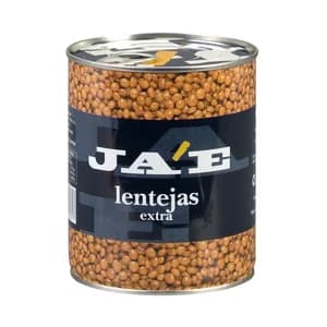 JAE Lentejas cocidas JAE lata de 500 g.