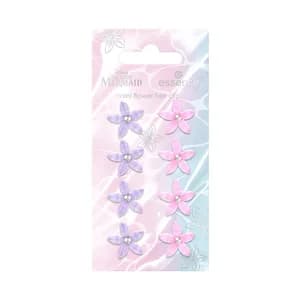 ESSENCE The little mermaid Mini pinzas para el pelo con forma de flor 8 uds.
