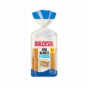 DULCESOL Pan de molde blanco 395 gr.