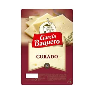 GARCÍA BAQUERO Queso curado en lonchas GARCÍA BAQUERO 125 g.