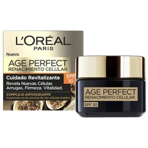 L´ORÉAL PARIS Crema de día revitalizante con SPF 30 L´ORÉAL PARIS Age perfect 50 ml.