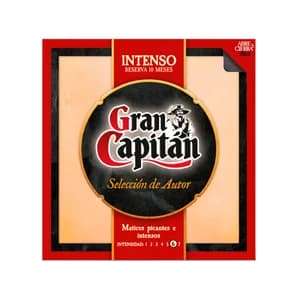 GRAN CAPITAN Queso mezcla (vaca y oveja) intenso con una maduración mínima de 10 meses 200 g.