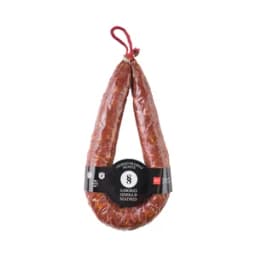 SABORES SIERRA DE MADRID Chorizo picante de jabalí, elaborado sin gluten ni lactosa SABORES SIERRA DE MADRID 250 g.