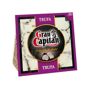 GRAN CAPITÁN Queso mezcla curado con trufa 200 g.