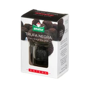 AMALUR Trufa negra entera frasco de 12 g.