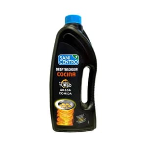 SANICENTRO Desatascador de cocina con acción turbo y que no daña las tuberias 1 l.