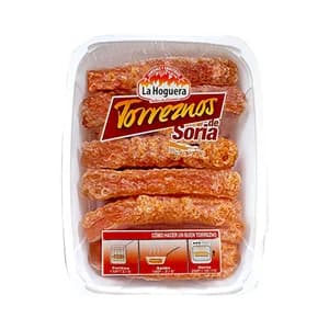 LA HOGUERA Bandeja con torreznos de Soria precocinados LA HOGUERA 215 g.