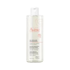 THERMALE AVÉNE Agua micelar desmaquillante, para rostro y ojos sensibles 400 ml.