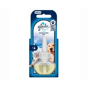 GLADE Recambio eléctrico de ambientador especial mascotas 20 ml.
