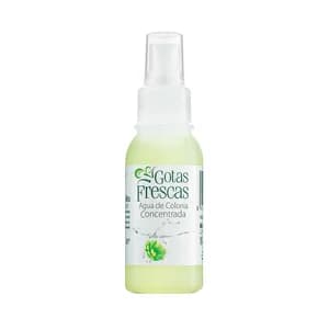 GOTAS FRESCAS Agua de colonia concentrada con vaporizador en spray 80 ml.