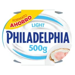 PHILADELPHIA Queso de untar light formato ahorro PHILADELPHIA 2 x 250 g.