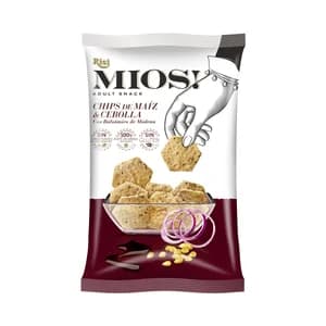MIOS Chips de maíz y cebolla con balsámico 150 g.