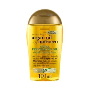 OGX Aceite de Argán extra penetrante, para cabellos secos, asperos y dañados 100 ml.