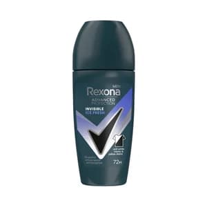 REXONA Men advanced protection ice fresh Desodorante roll on para hombre, que no mancha la ropa 50 ml.