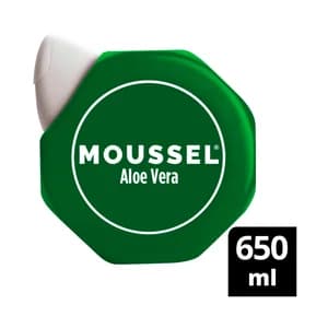 MOUSSEL Gel purificante para ducha o baño con aloe vera 100% natural MOUSSEL 650 ml.