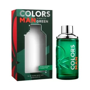 UNITED COLORS OF BENETTON Man green Eau de toilette (colonia) para hombre 200 ml.