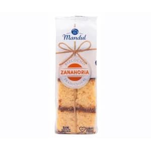 MANDUL Bizcocho de zanahoria 300 g.