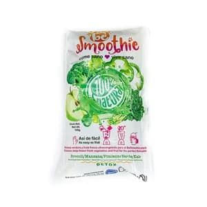 BESMOOTHIE Frutas y verduras ultracongelada (Brocoli, manzana, pimiento verde y Kale), ideal para realizar Smoothies 150 g.