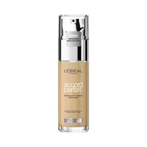 L´ORÉAL PARIS Accord parfait tono 4 N Beige Base de maquillaje modulable con ácido Hialurónico.