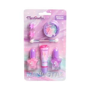 MARTINELIA Magic style Set con productos para maquillaje infantil.