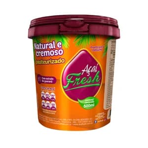 AÇAI FRESH Tarrina de açai 500ml.