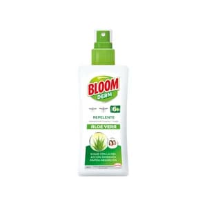 BLOOM Repelente de mosquitos loción con aloe vera 100 ml.
