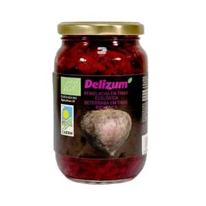 DELIZUM Remolacha en tiras ecológicas DELIZUM 190 g.