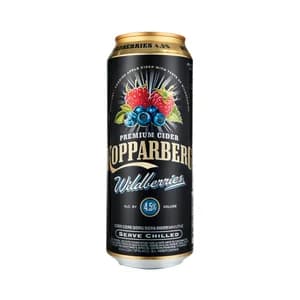 KOPPARBERG Sidra premium con zumo de frutas del bosque lata 50 cl.