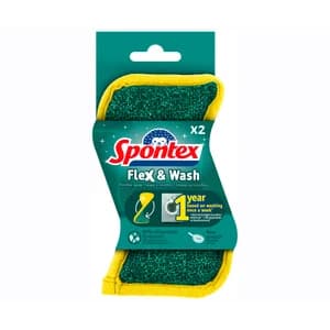SPONTEX Estropajo flex & wash 2 uds.