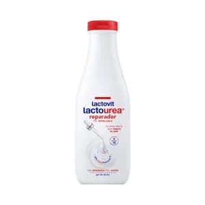 LACTOVIT Lactourea Gel de baño o ducha reparador, para pieles secas y extra secas 550 ml.