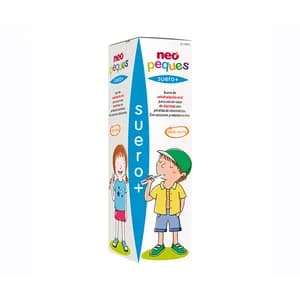 NEO PEQUES Suero rehidratante sabor frutas con azúcares y edulcorantes 5 x 50 ml.