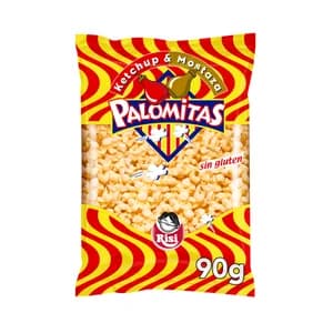 RISI Palomitas de maiz con sabor a ketchup y mostaza 90 g.