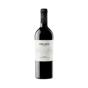 ORUBE Vino tinto crianza con D.O. Ca. Rioja botella 75 cl.