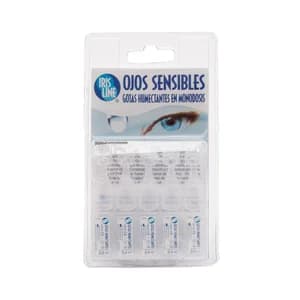 IRIS LINE Gotas humectantes en monodosis para ojos sensebles IRIS LINE 15 x 0.4 mm.