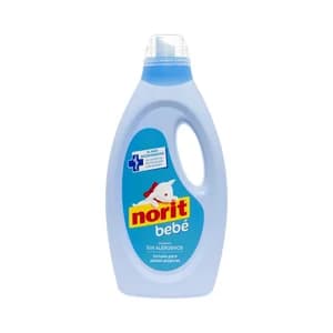 NORIT Detergente bebe sin alérgenos para pieles sensibles o atópicas 32 lav. 1125 ml.