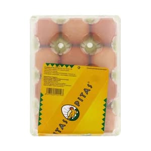 PITAS Huevos de gallinas en jaulas acondicionadas clase L 12 uds.