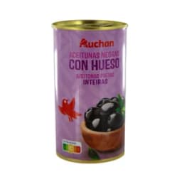 PRODUCTO ALCAMPO Aceitunas negras con hueso 200 g.