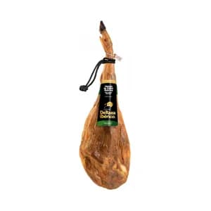 DERAZA Ibérico Jamón de cebo ibérico (50% raza ibérica) pieza de 7 a 7.5 kilos (peso aproximado).
